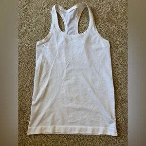 Lululemon Athletica Swiftly Tank 2.0, White, Size 6